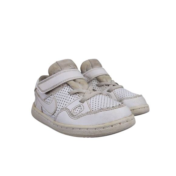 Nike Shoes Toddler 10 Sneakers Son Of Force Trainer Easy On Strap White Casual - Picture 1 of 12
